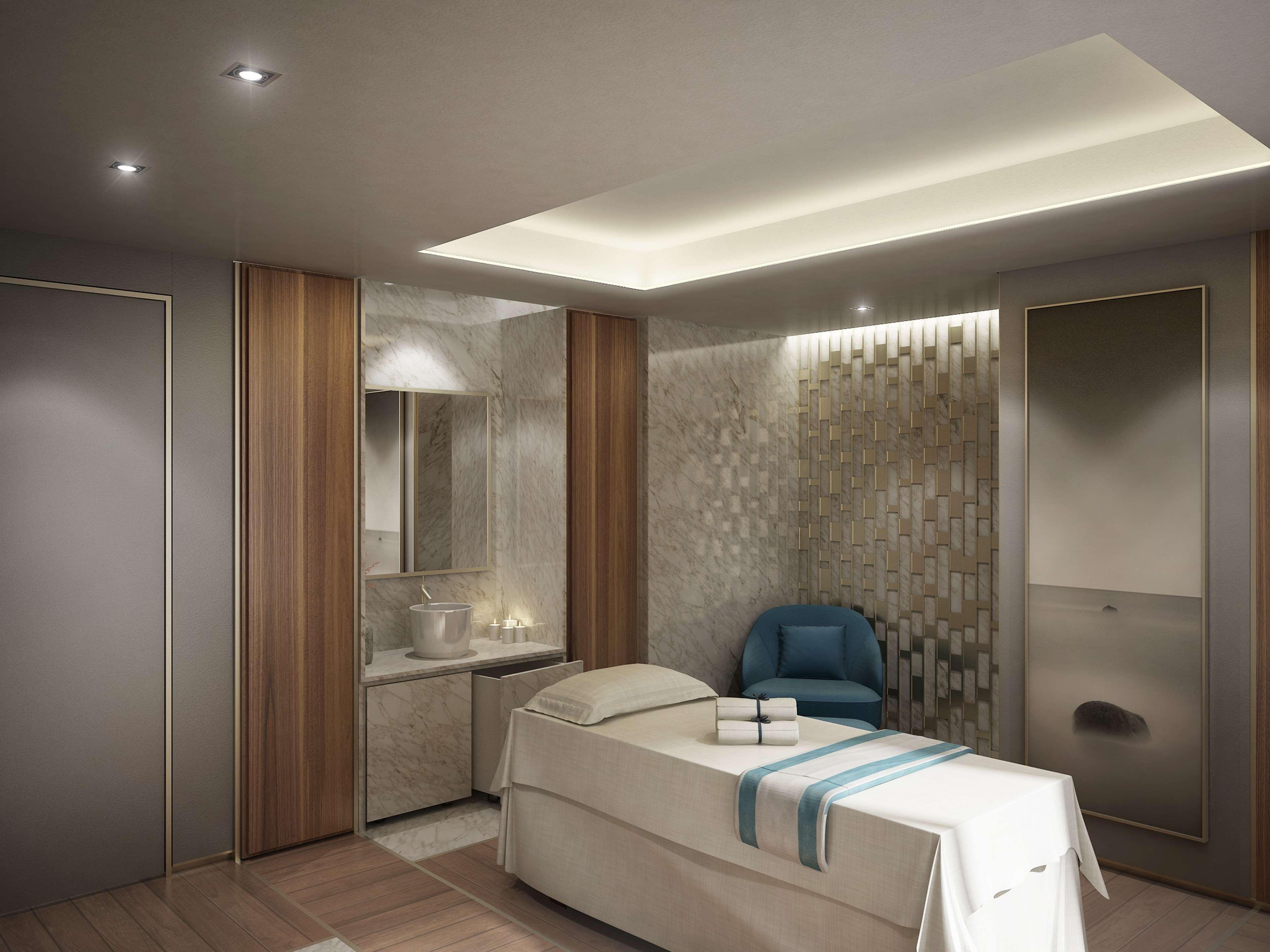 Hilton Dubai Palm Jumeirah Exterior foto A treatment room