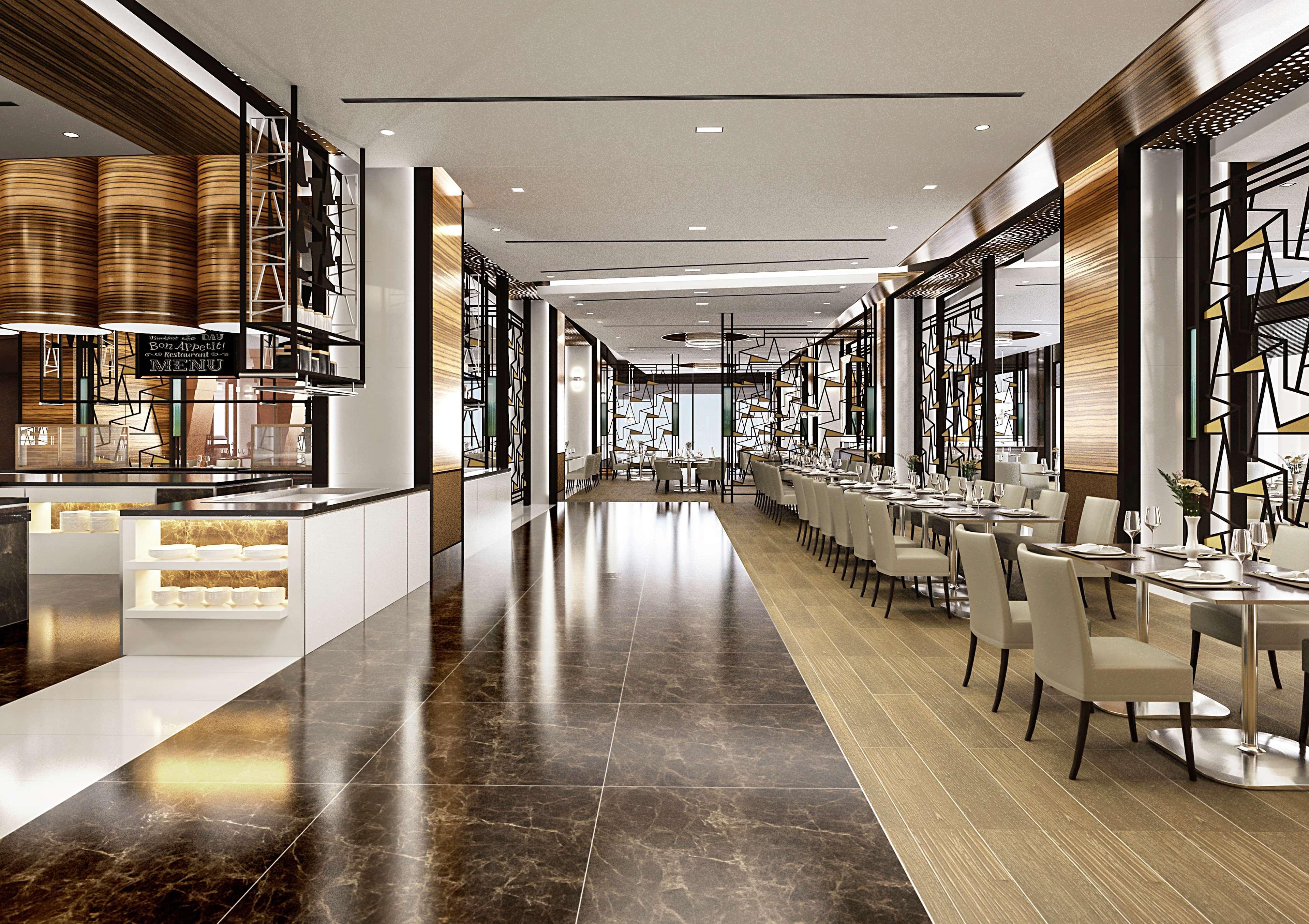 Hilton Dubai Palm Jumeirah Exterior foto The restaurant
