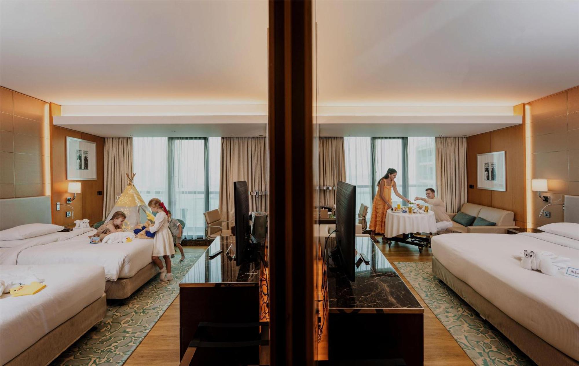 Hilton Dubai Palm Jumeirah Exterior foto